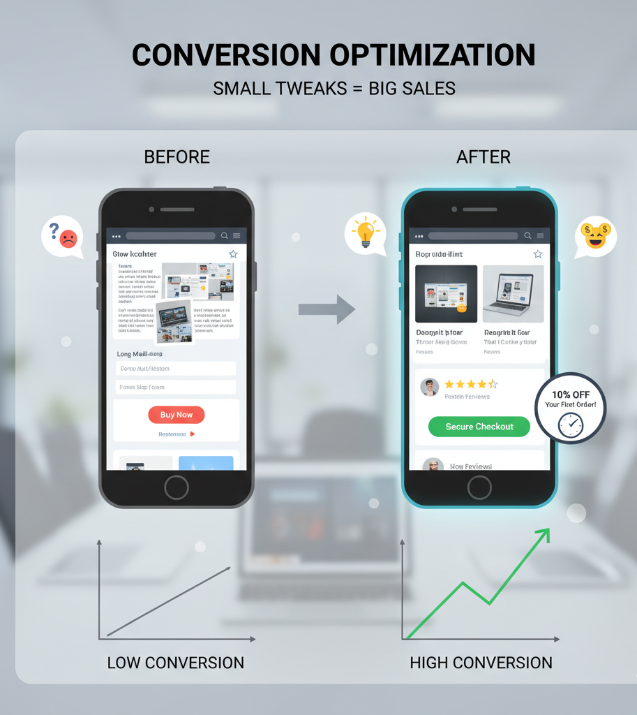 Conversion Optimization for Online Stores